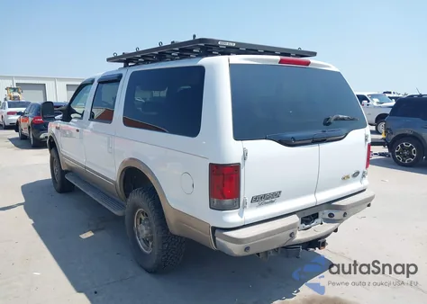 2002 Ford Excursion Limited from USA, damaged, VIN 1FMSU43F82EA39215